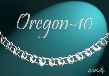 Oregon 10 - náramek stříbřený